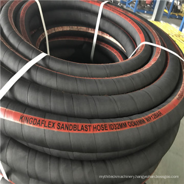 Wear Resistant Sand Motor Hose/Sandblast Used Rubber Gunit Hose 12bar